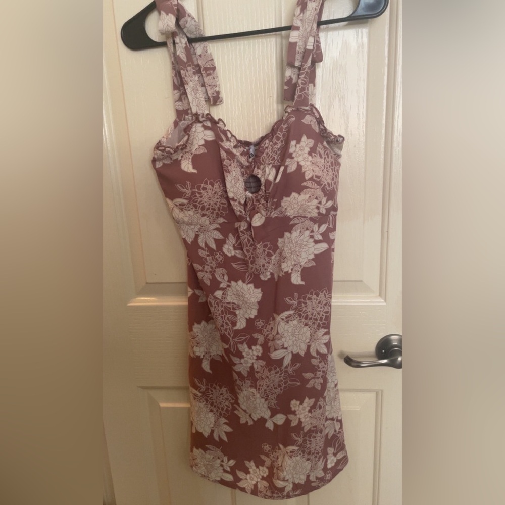 Mimi Chica Floral Mini Dress